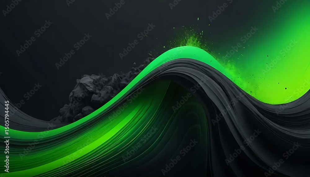 Fototapeta premium Abstract gradient background featuring flowing curves and vibrant hues of pink, purple, and blue.