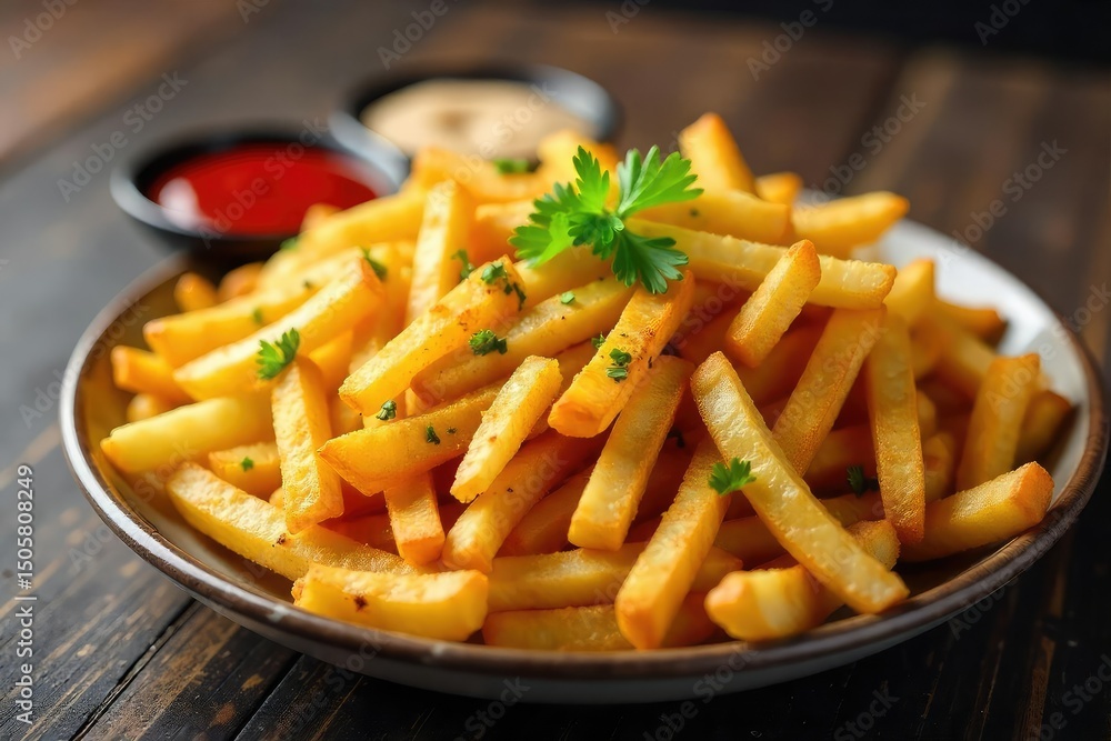 A generous platter overflowing with golden-brown, crispy fries, seasoned to perfection Perfect for sharing or a hearty individual meal Served with various dipping sauces , mayonnaise, dinner A generous platter overflowing with golden-brown, crispy fries, seasoned to perfection Perfect for sharing or a hearty individual meal Served with various dipping sauces , mayonnaise, dinner