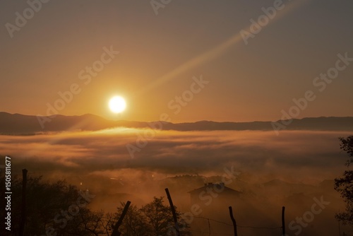 Sunrise in the Provence 