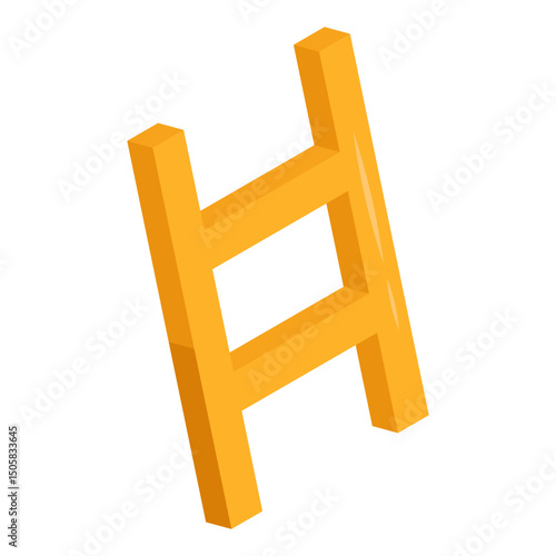 Creative design icon of stairs