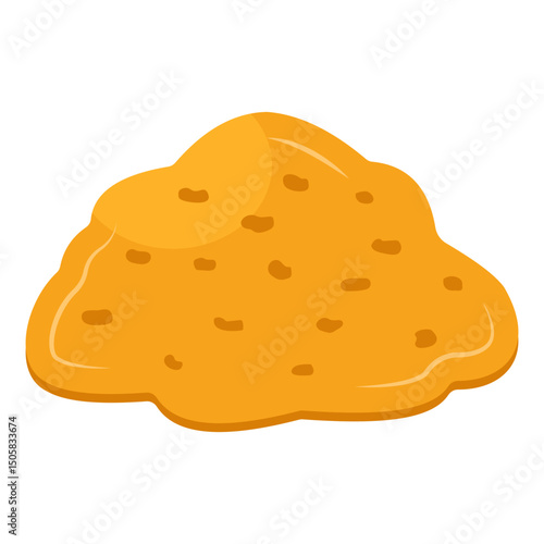 Modern design icon of dirt pile