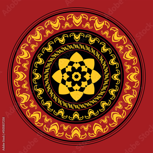 Traditional Mandala Art sri lanka Culture