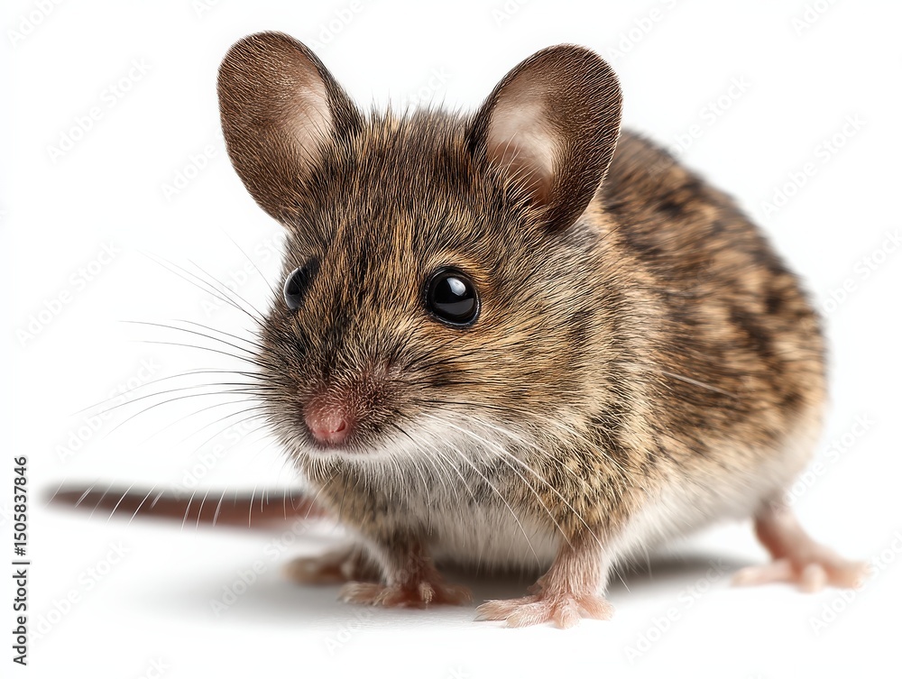 Adorable House Mouse Close-Up Adorable House Mouse Close-Up