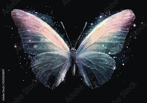vector art of butterfly