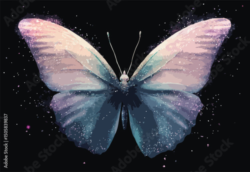 vector art of butterfly