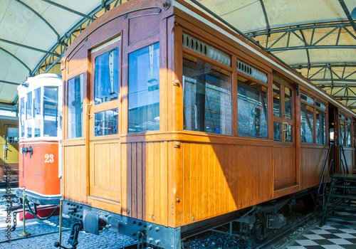 old tram in istanbul
