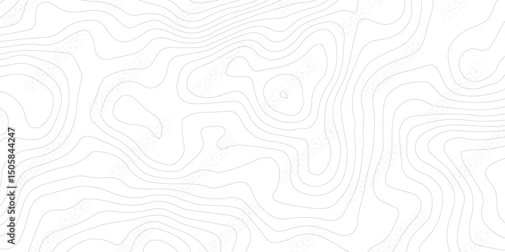 Abstract lines background. Contour maps. Topo contour map on white background. Abstract background with waves Geographic mountain relief. Abstract lines background. Contour maps. Topo contour map on white background. Abstract background with waves Geographic mountain relief.