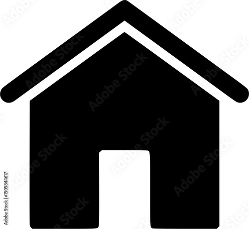 House icon. home isolated on transparent background, home PNG
