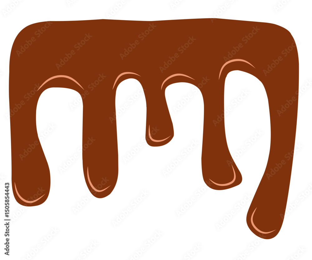 Melting Chocolate Dripping Melting Chocolate Dripping