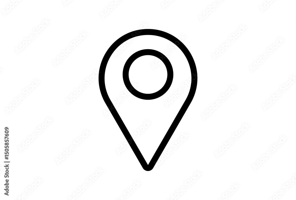 Simple directional magnet icon Simple directional magnet icon