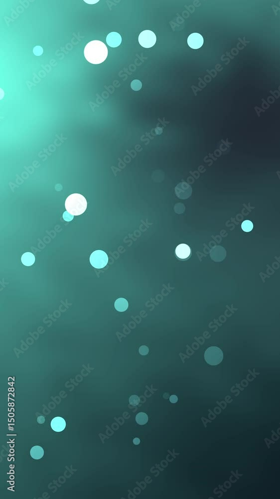 custom made wallpaper toronto digitalTurquoise and blue abstract gradient background with white circles suitable for digital designs, social media graphics, and presentation slides.