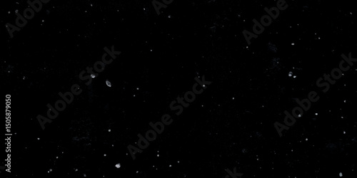 Snow flakes winter snowfall white light vector background. Christmas background, white snow on black background for edit photo.