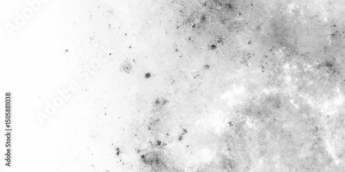 Peeling paint on a gray concrete wall. White painted abstract background. grunge concrete overlay texture, dirty grunge texture background. White and black background on polished stone marble texture.