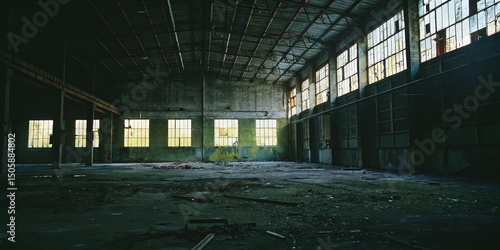 Derelict Industrial Interior