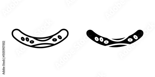 blood flow Icon set. Symbol isolated white background. vector illustration. color editable.