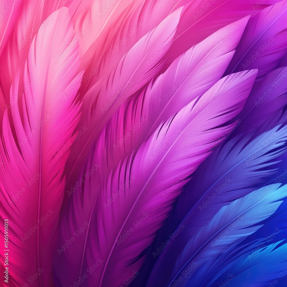 Obraz premium Abstract Plumage Texture