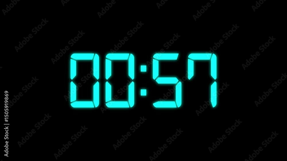 60 seconds countdown, 1 minute timer countdown animation, concepts animation on 1 minutes countdown on black background. Circle 60 seconds countdown timer animation with alpha channel 60 seconds countdown, 1 minute timer countdown animation, concepts animation on 1 minutes countdown on black background. Circle 60 seconds countdown timer animation with alpha channel