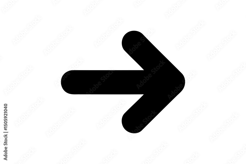 Simple black arrow pointing to the right Simple black arrow pointing to the right
