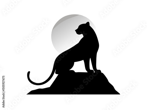  majestic leopard sitting gracefully atop a large