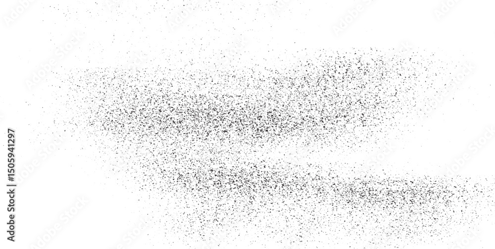 Fototapeta premium Distressed black surface on clean background. Useful for grunge themed designs and textured Subtle halftone grunge urban texture vector. Grunge background of black and white. white concrete wall textu