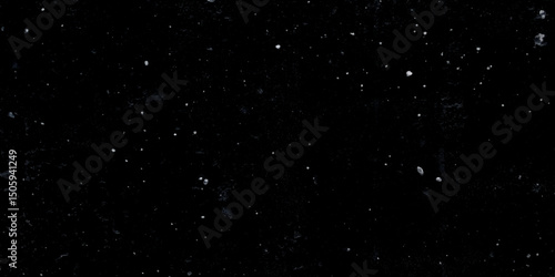 Snow flakes winter snowfall white light vector background. Christmas background, white snow on black background for edit photo.