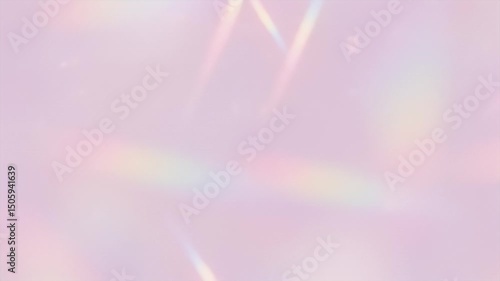 虹色の光線が揺れる幻想的なグラデーション背景