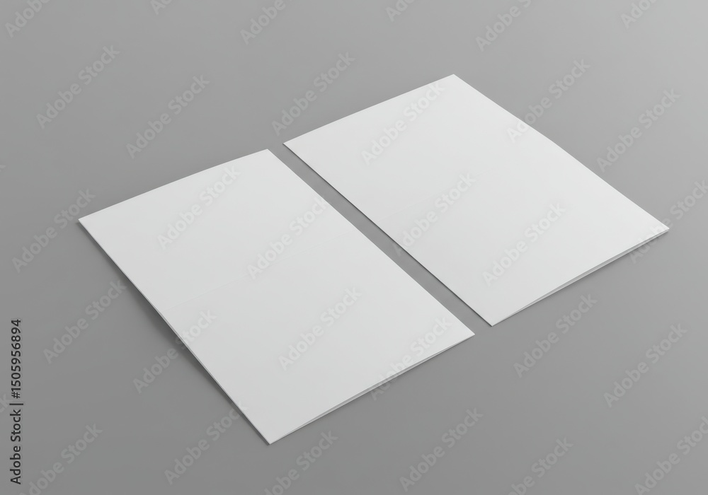 Simple card mockup on solid background Simple card mockup on solid background