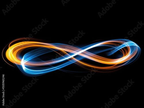 Swirling colors in motion