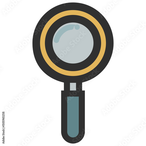 Magnifying glass icon.