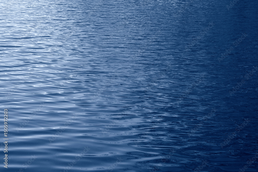 Obraz premium Blue ocean surface, background, texture