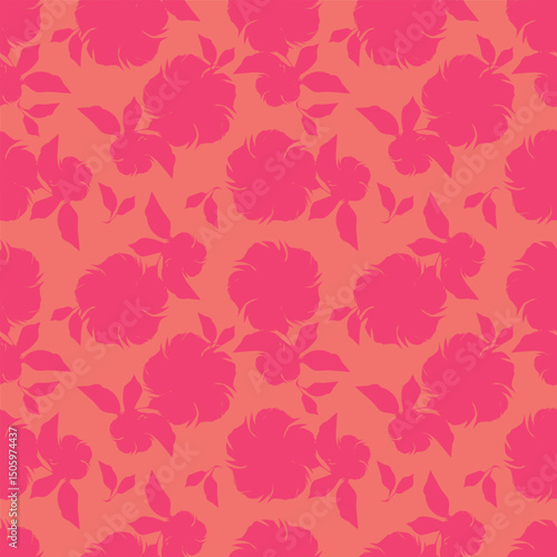 vintage floral seamless pattern. Rich with nostalgia and classic elegance, this pattern evokes the charm of a bygone era for print and textile