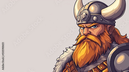 Viking Warrior Portrait
