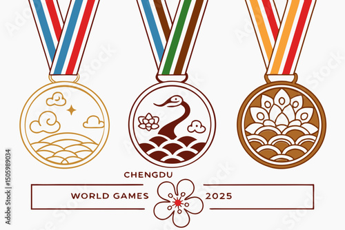 vector illustration of multicultural athletes com  