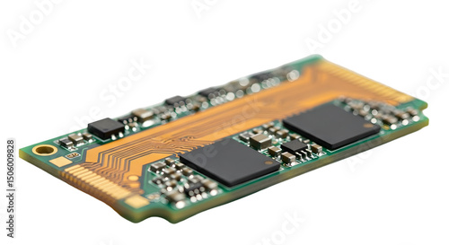 Flexible Circuit Board with Components