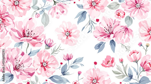 Wallpaper Mural abstract floral background Torontodigital.ca