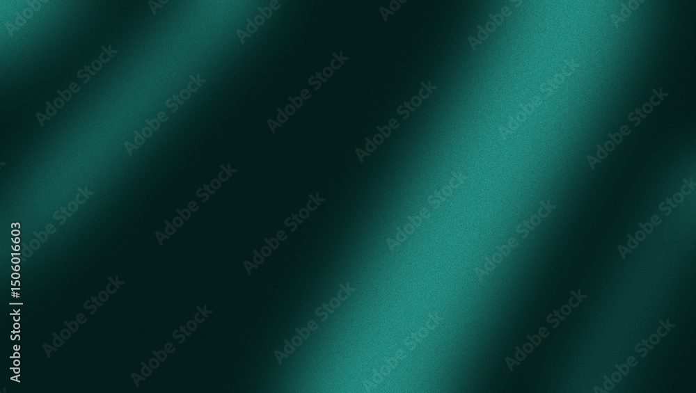 Abstract Dark Teal Green Background with Grainy Texture and Soft Diagonal Light Streaks Abstract Dark Teal Green Background with Grainy Texture and Soft Diagonal Light Streaks