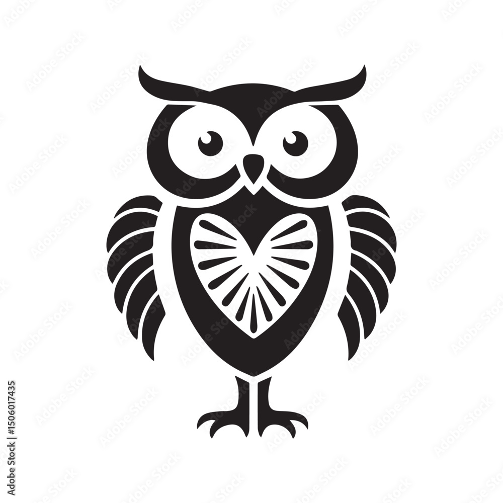 Fototapeta premium owl vector