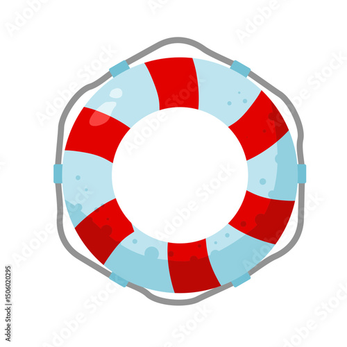 lifebuoy ring – vector illustration
