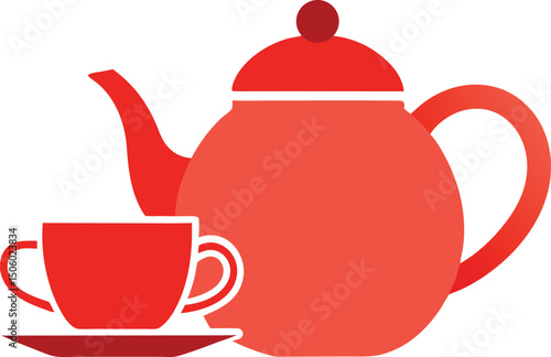 teapot and teacup