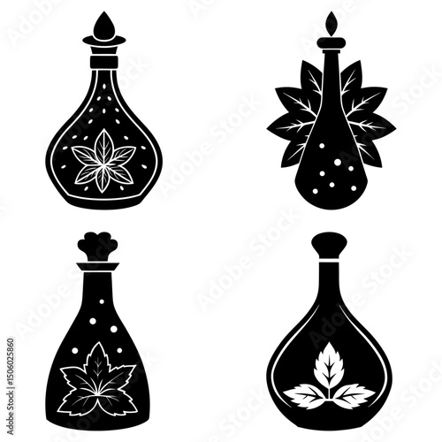 Pesto silhouette vector