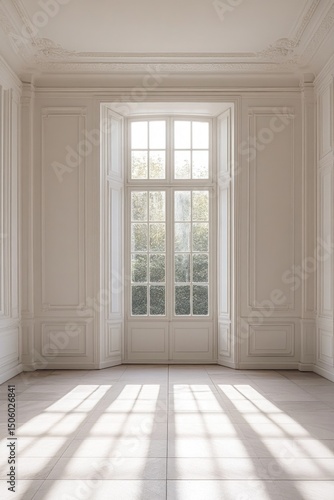 Wallpaper Mural Empty Room with Large Window Torontodigital.ca