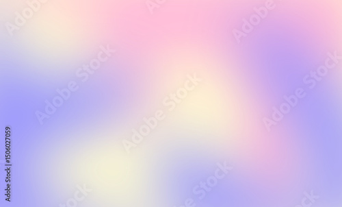 Abstract fluid colorful pattern gradient background. Pastel purple, yellow, pink color combination. Subtle background, pastel colors. Modern design template for flyer, poster, website, cover, etc.