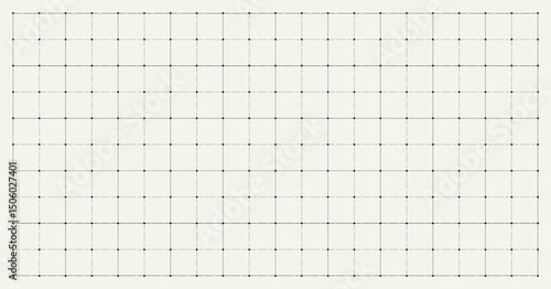 White grid paper background. Blueprint base, notebook sheets, paper for school notes. Background with grid. Editable stroke	