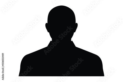 high quality, detailed, photorealistic portrait of a person's silhouette, black and white, minimalist, simple, elegant, sharp, clean, cinematic lighting, dramatic, mysterious, moody, atmospheric
