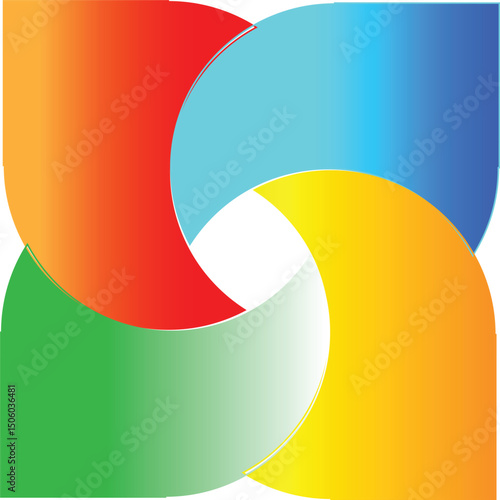 there is a nice colorful flower design