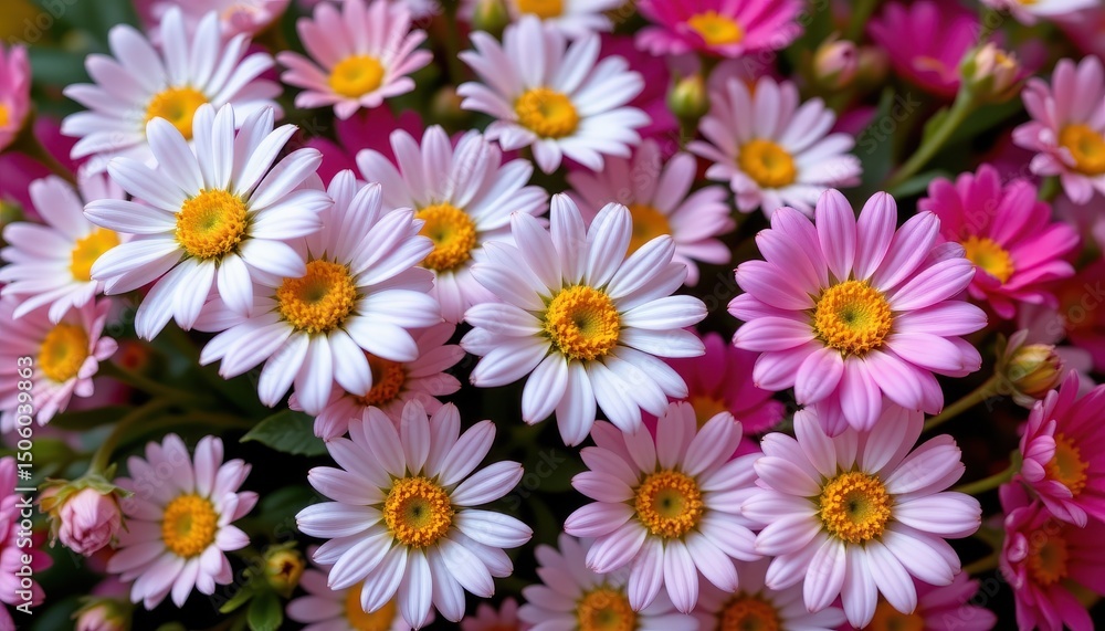 Spring Blossoms in Vibrant Colors of Pink and White Flowers Spring Blossoms in Vibrant Colors of Pink and White Flowers
