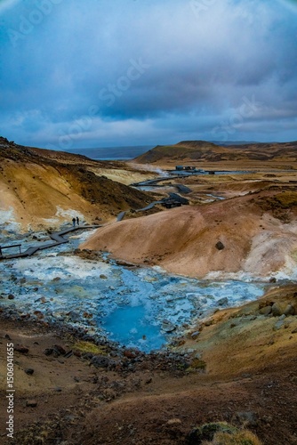 Seltún Geothermal Landscape in Iceland