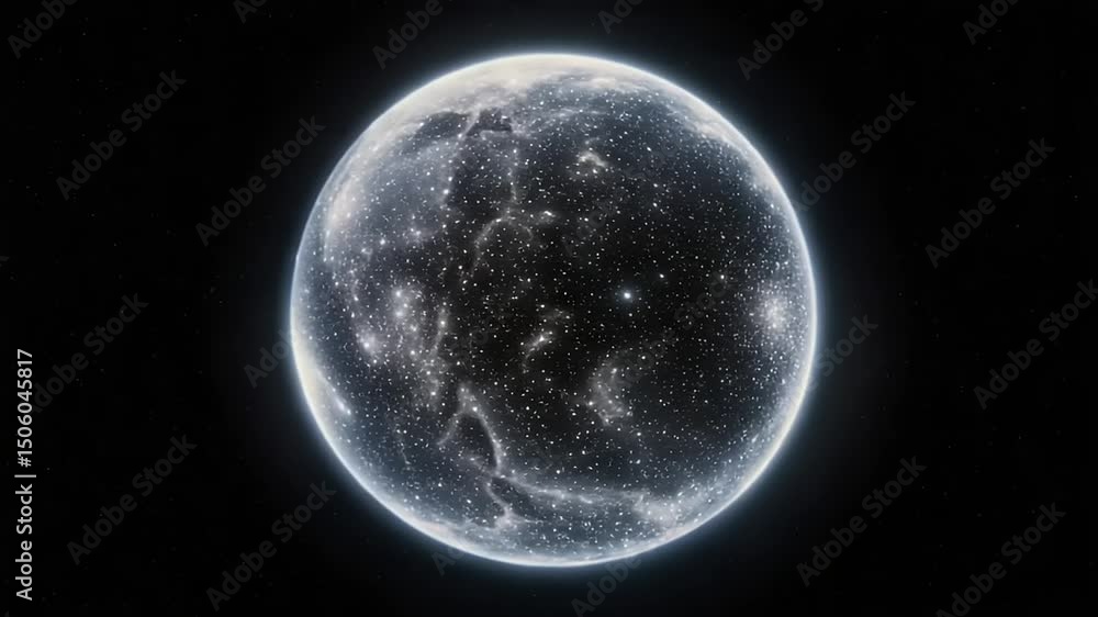 A luminous planet surrounded by stars in the vastness of space, showcasing cosmic beauty and mystery A luminous planet surrounded by stars in the vastness of space, showcasing cosmic beauty and mystery