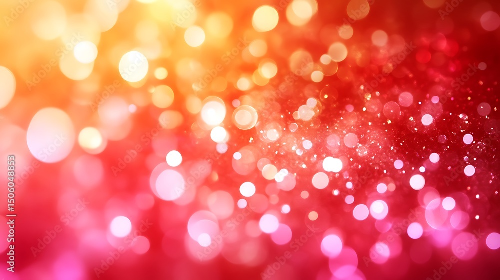 Vibrant bokeh display of multicolored lights. Vibrant bokeh display of multicolored lights.