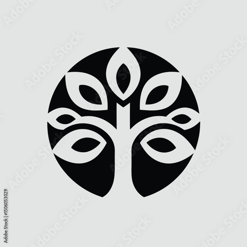 black carnival mask